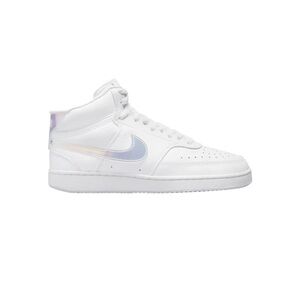Nike White and Lavender High-Tops